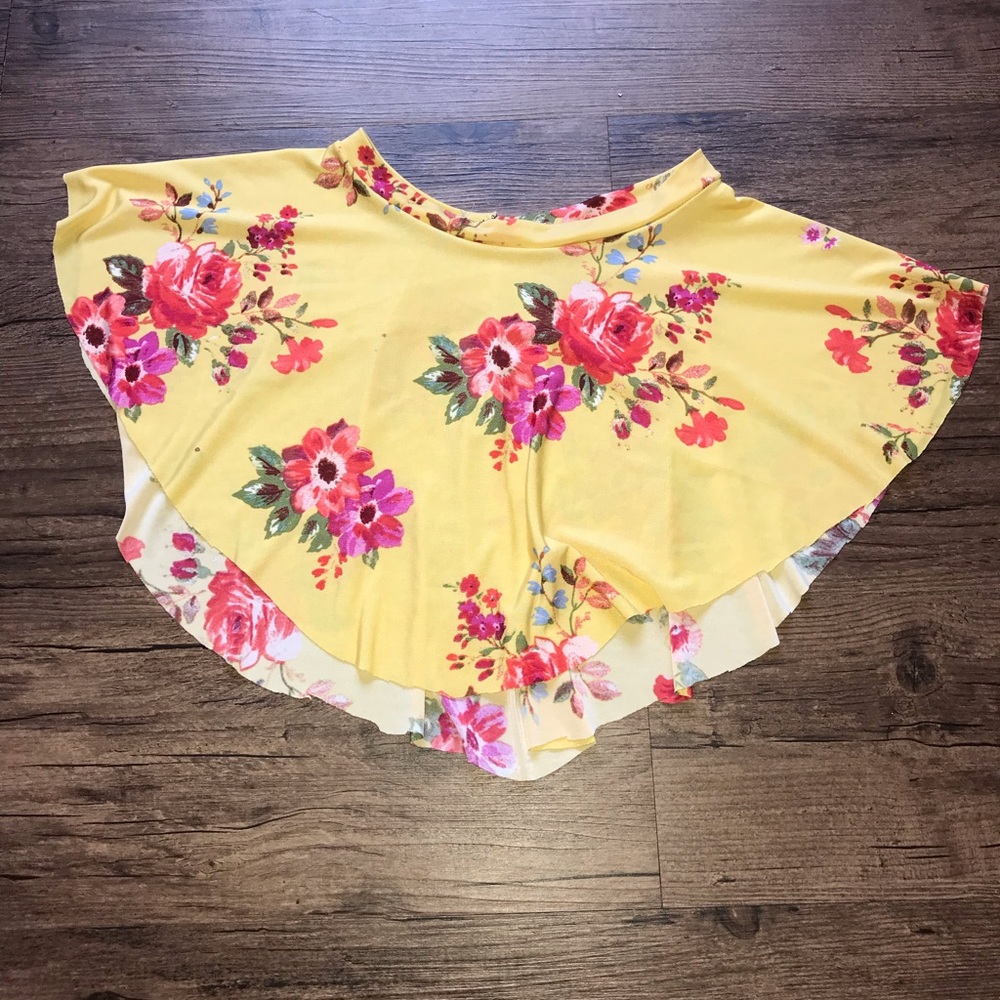 SAB style floral pull on ballet skirt 🌸